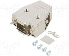 DHKM09UN4, Корпус: для разъемов D-Sub; D-Sub 9pin,D-Sub HD 15pin; прямой