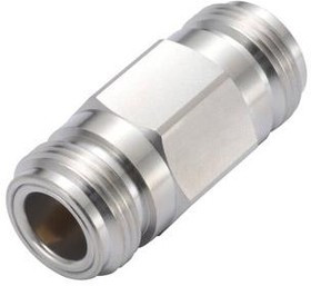 MP006824, РЧ/Коаксиальный адаптер, N, Гнездо, N, Гнездо, Прямой Переходник, 50 Ом