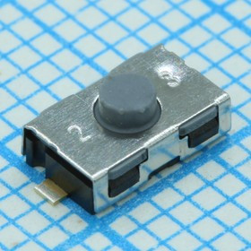 KSR223GNC LFG, Кнопка тактильная на размыкание круглый колпачок 0.01A 32В 0.2ВА 100000 циклов 2Н для поверхностного монтажа