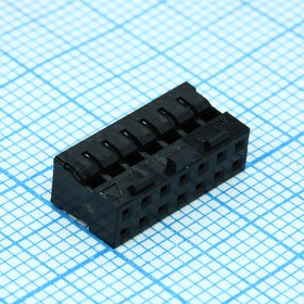 511101451, Корпус розетки 14 контактов 2мм с ключом и фиксатором