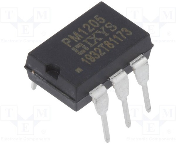 PM1205, Solid State Relay 100mA 1.5V DC-IN 0.5A 500V AC-OUT 6-Pin DIP Tube