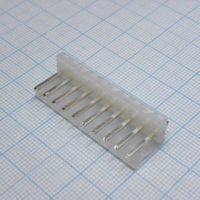 PWL-9, (DS1072-9) Вилка на плату, 9 контактов, шаг 3,96 мм