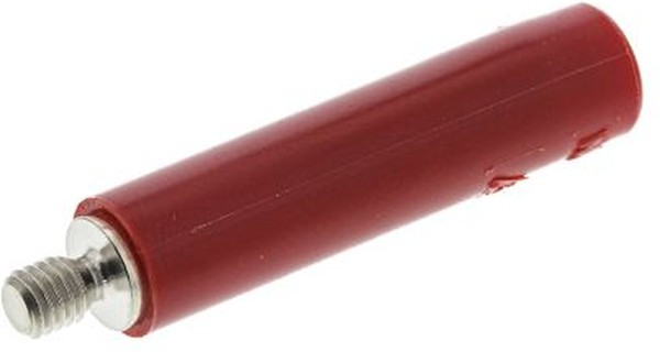 23.1031-22, Red Female Banana Socket, 4 mm Connector, Screw Termination, 32A, 600V, Nickel Plating