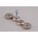 Магнитное крепление со сквозной внутренней резьбой Н16 (М4)