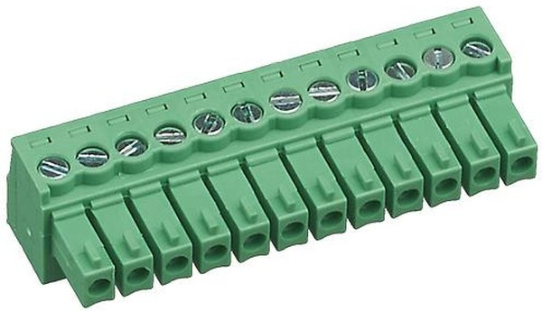 15EDGK-3.5-12P-14-00A(H), Разъемный клеммный блок, 12 контактов. Серия 15EDGK-3.5