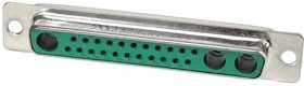 09694017253, D-Sub Mixed Contact Connectors DSUB FEM 25W3 SLDRCUP