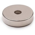 Неодимовый магнит диск Forceberg 20х5 мм с зенковкой 4.5/10, 10 шт