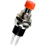 PBS10C-2, кнопка без фиксации 250В 1А красная