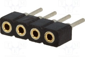 DS1002-02-1X04BT1F, Гнездо, IDC, "мама", PIN 4, 2мм, THT, 1x4, Полн.дл 7,4мм DS1002-02-1X04BT1F, Гнездо, IDC, "мама", PIN 4, 2мм, THT, 1x4, Полн.дл 7,4мм