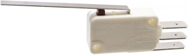 V19S05-HZ015A03, микропереключатель SPDT длинная лапка 250В 5А фастон 6,3мм 0.15N V19S05-HZ015A03, микропереключатель SPDT длинная лапка 250В 5А фастон 6,3мм 0.15N