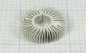 Охладитель (радиатор охлаждения) 46xd18x 10, тип O18, аллюминий, серый