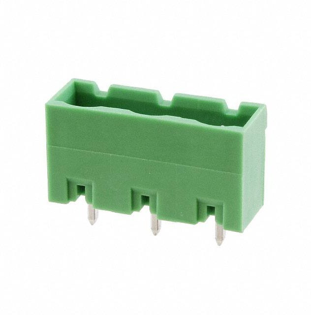 GMSTBVA 2.5/ 3-G-7.62, Conn Shrouded Header (4 Sides) HDR 3 POS 7.62mm Solder ST Top Entry Thru-Hole GMSTBVA 2.5/ 3-G-7.62, Conn Shrouded Header (4 Sides) HDR 3 POS 7.62mm Solder ST Top Entry Thru-Hole