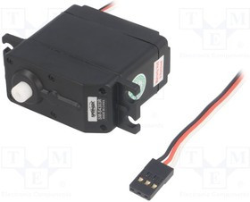 POLOLU-1248, Двигатель: сервомеханизм, 6ВDC, стандарт, макс.500мНм, 54об./мин.