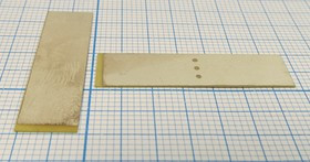 Пьезоэлемент ультразвуковой, размер 33x 9.0x0.3, форма пластина, частота 43кГц, модель AW1Y3309030EF