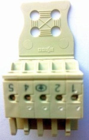 721-2105/026-000/134-000 5-контакт. розетка, шаг 5 мм, светло-серая, пластина разгрузки 721-2105/026-000/134-000 5-контакт. розетка, шаг 5 мм, светло-серая, пластина разгрузки