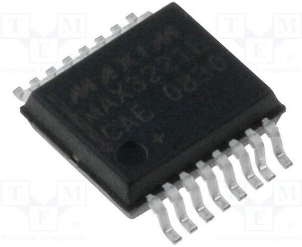 MAX3226ECAE+, IC: interface; transceiver; full duplex,RS232; 250kbps; SSOP16 MAX3226ECAE+, IC: interface; transceiver; full duplex,RS232; 250kbps; SSOP16