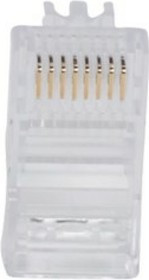 Вилка RJ 45 кат. 5е - 8 контактов - ширина 11,7 мм 051703