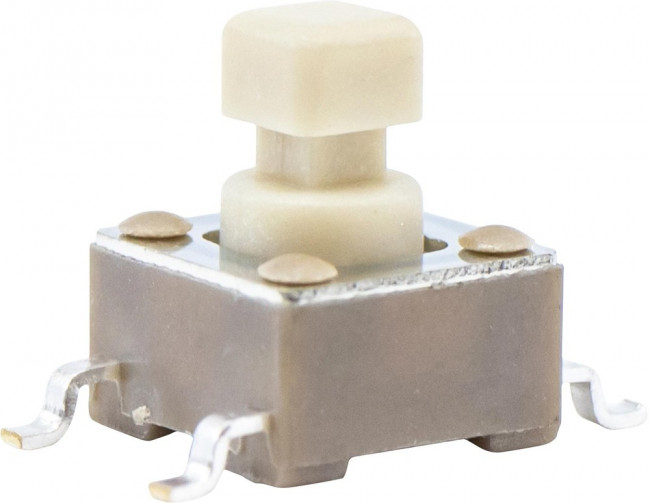 TL3301SPF260QG, Микропереключатель TACT; SPST-NO; Пол: 2; 0,05A/12ВDC; SMT; 2,55Н TL3301SPF260QG, Микропереключатель TACT; SPST-NO; Пол: 2; 0,05A/12ВDC; SMT; 2,55Н