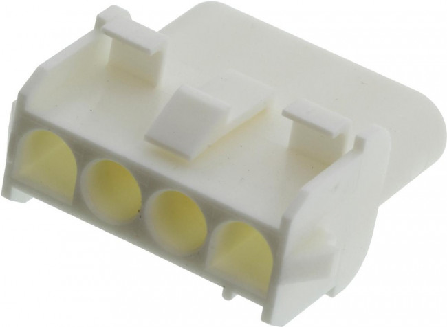 50-84-2042, MLX Female Connector Housing, 6.35mm Pitch, 4 Way, 1 Row