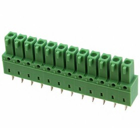 1875522, Pluggable Terminal Blocks 12 Pos 3.81mm pitch Thru Hole Invert Hdr