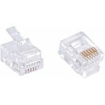 Разъем Buro TLUS-037 RJ-12 6p6c (упак.:100шт)