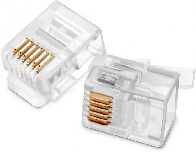 Разъем Buro TLUS-037 RJ-12 6p6c (упак.:100шт)