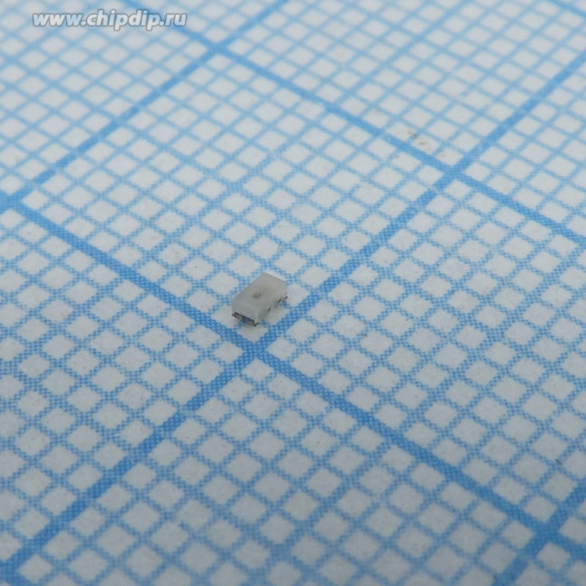 TLMS1000-GS08, Светодиод smd 1,6х0,8мм/красный/628нм/ 1,8-4мкд/прозрачный/80°