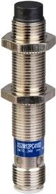 XS2M12PC410D, Индуктивный бесконтактный датчик, цилиндрический, OsiSense XS, M12, 4мм, PNP-NO/NC, 12 - 24В DC