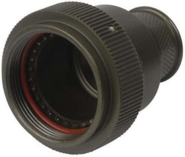 M85049/88-15W03, BACKSHELL, 180DEG, ALUMINIUM ALLOY