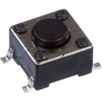 KAN0642-0431B GP, тактовая кнопка 6x6мм (IT-1102W8-160G-G)