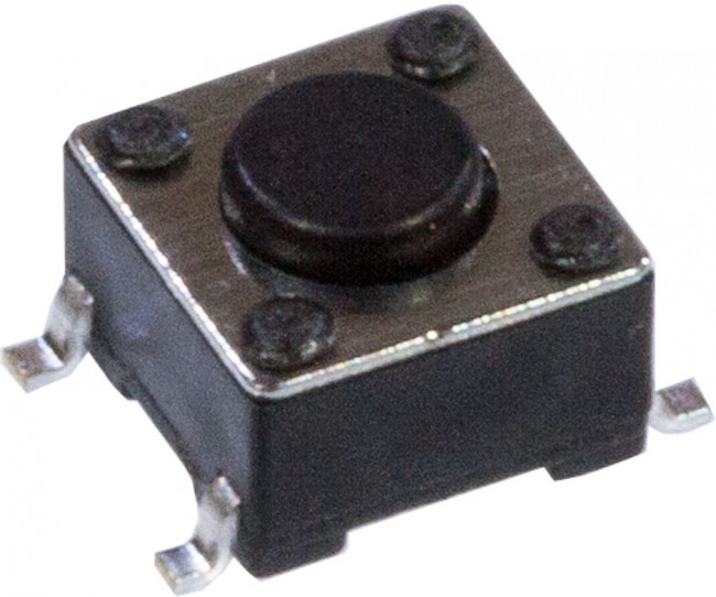KAN0642-0431B GP, тактовая кнопка 6x6мм (IT-1102W8-160G-G)