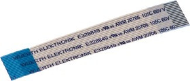 687708200002, FFC / FPC Jumper Cables WR-FFC .50mm Type 2 8Pin 200mm Length 687708200002, FFC / FPC Jumper Cables WR-FFC .50mm Type 2 8Pin 200mm Length