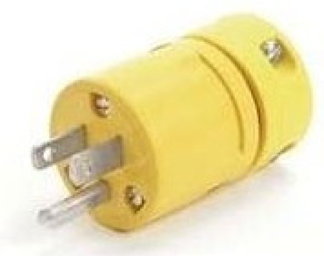 1301410015, CONNECTOR AC POWER, PLUG, 15 A, 125 V 1301410015, CONNECTOR AC POWER, PLUG, 15 A, 125 V