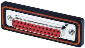 09675257615, 25 Way Panel Mount D-sub Connector Plug