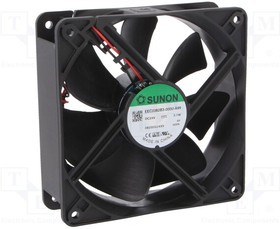 EEC0382B3-A99, Вентилятор осевой, 24ВDC, 120x120x38мм, 158куб.м/ч, 37дБА, 24AWG