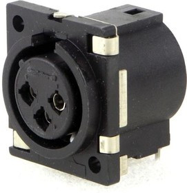 PQG3FRA111, XLR Connectors 3P QG PCB JACK