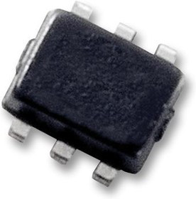 NSBC123JPDXV6T1G, Биполярный цифровой/смещение транзистор, NPN и PNP, 50 В, 100 мА, 2.2 кОм, 47 кОм