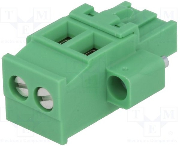 1835096, Pluggable Terminal Blocks 2 Pos 5.08mm pitch Plug 24-12 AWG Screw