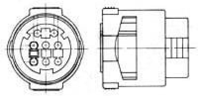 172198-1, Automotive Connectors ECONOSEAL-J CON PLUG 2P