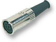 71506-080/0800, Разъем DIN Аудио / Видео, 8 контакт(-ов), Гнездо, Монтаж на Кабель, Пайка