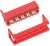 690157002672, Headers & Wire Housings WR-MM MALE IDC CONN Red 26Pn 690157002672, Headers & Wire Housings WR-MM MALE IDC CONN Red 26Pn