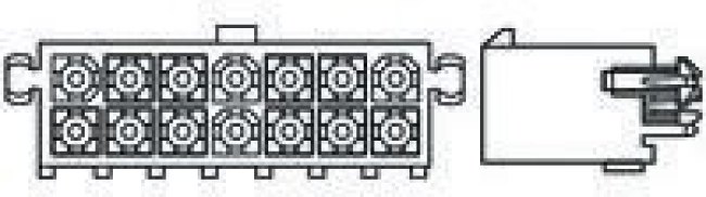 1-794068-0, Conn Power HDR 16 POS 4.14mm Solder ST Thru-Hole 16 Terminal 1 Port Bag 1-794068-0, Conn Power HDR 16 POS 4.14mm Solder ST Thru-Hole 16 Terminal 1 Port Bag