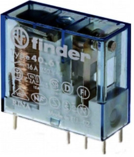 40.52.8.024.0000, Реле 2 переключ. 24VAC, 8A/230VAC DPDT