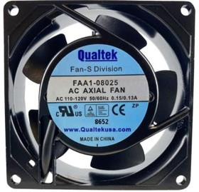 FAA1-08025NBMT31, AC AXIAL FAN, 80MM, 19CFM, 24DBA