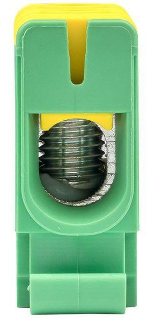 Клемма силовая вводная КСВ 16-50кв.мм желт./зел. EKF plc-kvs-16-50-y-green