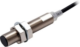 E2E-X9B1TL12-2M, Датчик: индуктивный; Конф.выхода: PNP / NO; 0-9мм; 10-30ВDC; М12