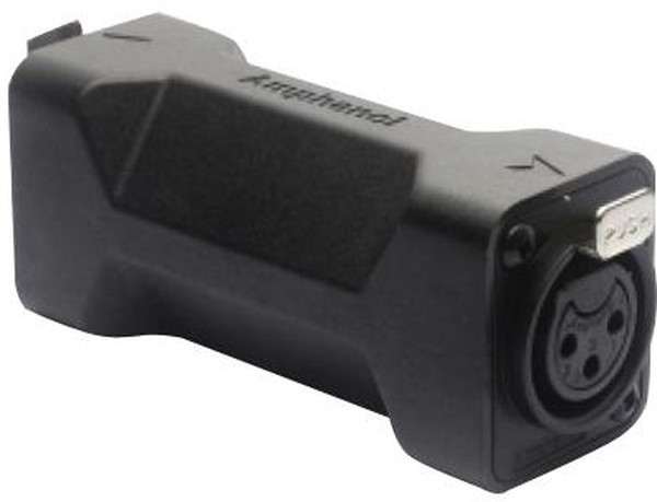 AC3F3FDW, XLR Connectors 3 Pole XLR Female to Female Blank D Shell In-line Adapter Pre-wired Black Finish AC3F3FDW, XLR Connectors 3 Pole XLR Female to Female Blank D Shell In-line Adapter Pre-wired Black Finish