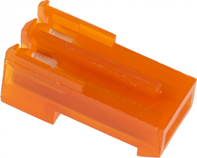 3-640426-2, Headers & Wire Housings CLOSED W/O TABS 2P L.R. orange 18 AWG 3-640426-2, Headers & Wire Housings CLOSED W/O TABS 2P L.R. orange 18 AWG