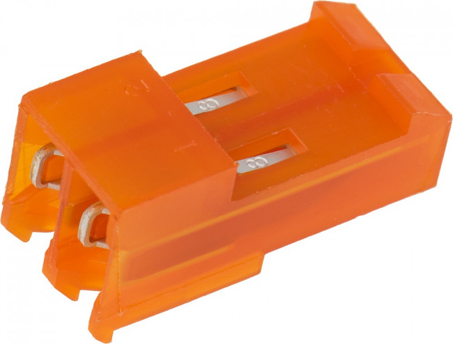 3-640426-2, Headers & Wire Housings CLOSED W/O TABS 2P L.R. orange 18 AWG 3-640426-2, Headers & Wire Housings CLOSED W/O TABS 2P L.R. orange 18 AWG