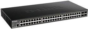 Коммутатор D-Link DGS-1250-52X/A1A, управляемый
